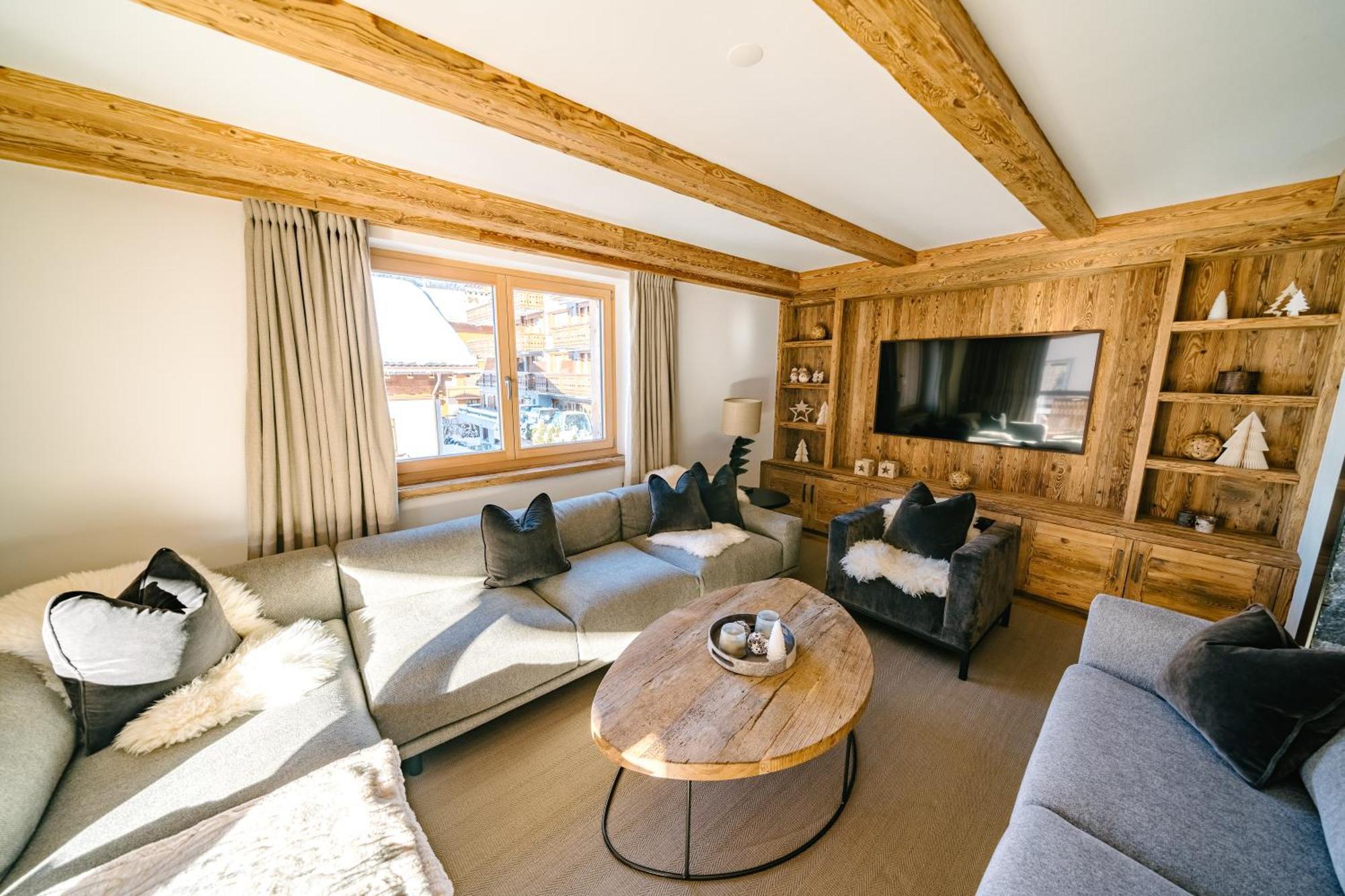 Seven Alpina Boutique Hotel Klosters-Serneus Exterior foto