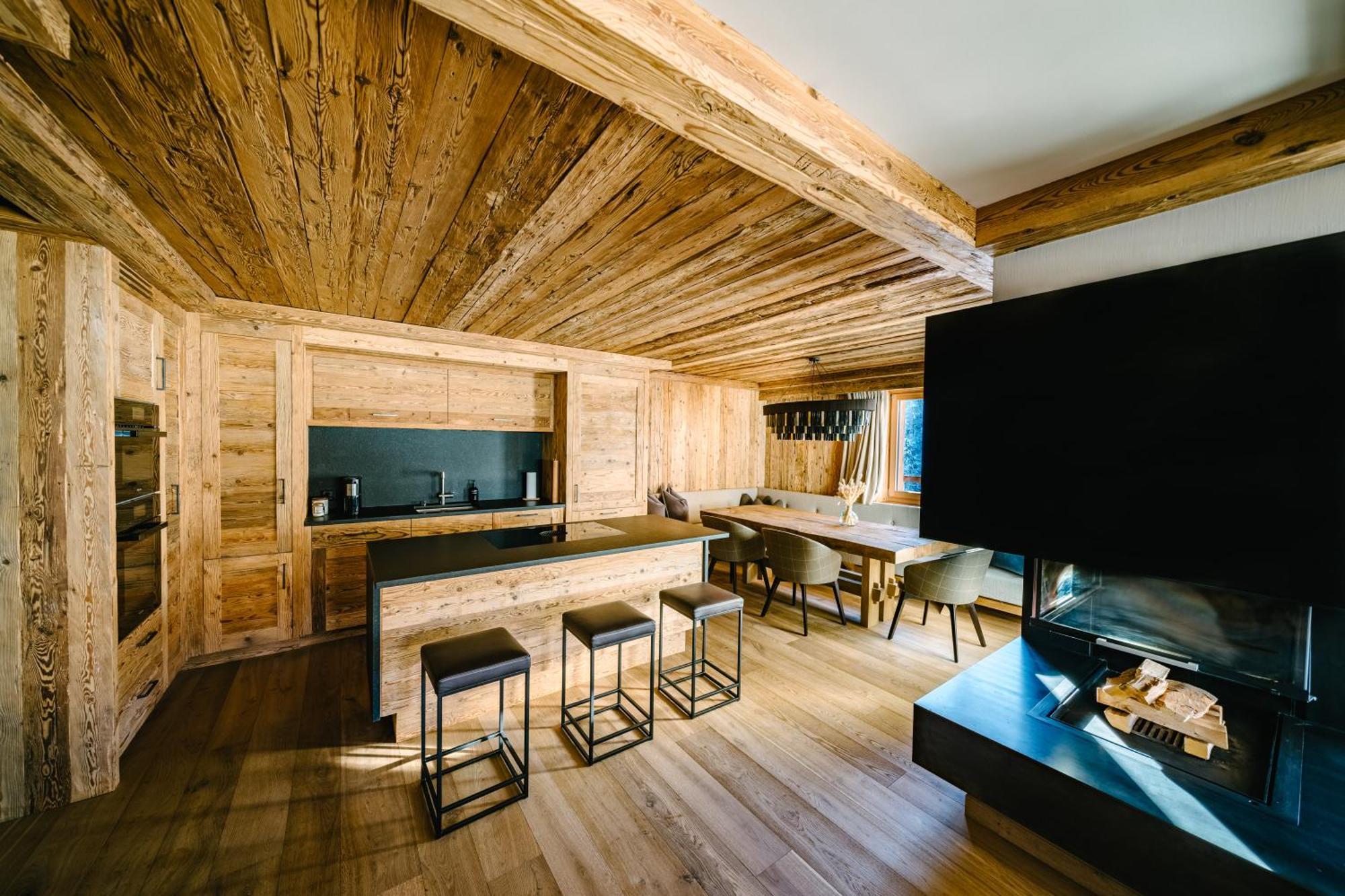 Seven Alpina Boutique Hotel Klosters-Serneus Exterior foto