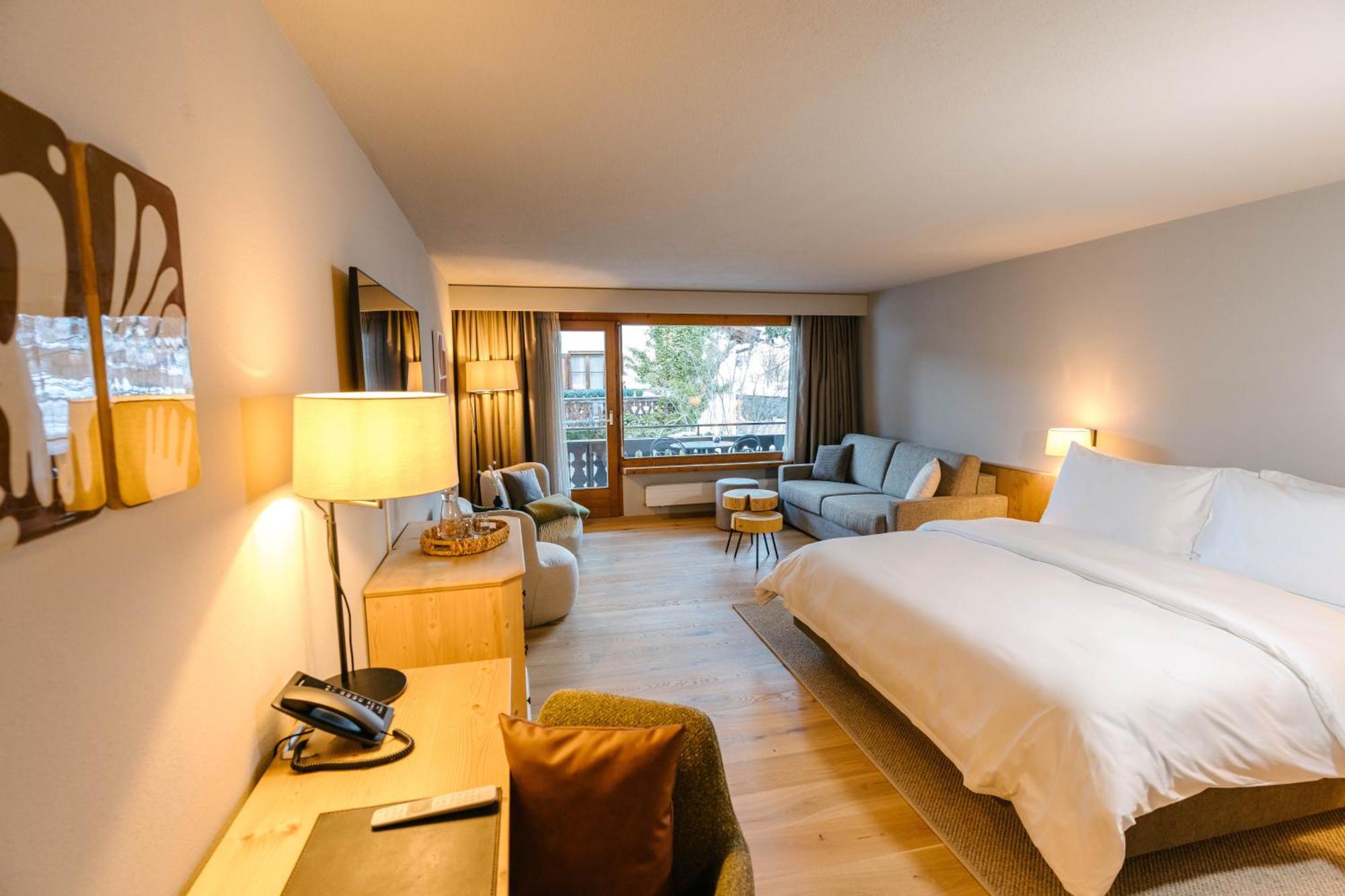 Seven Alpina Boutique Hotel Klosters-Serneus Exterior foto