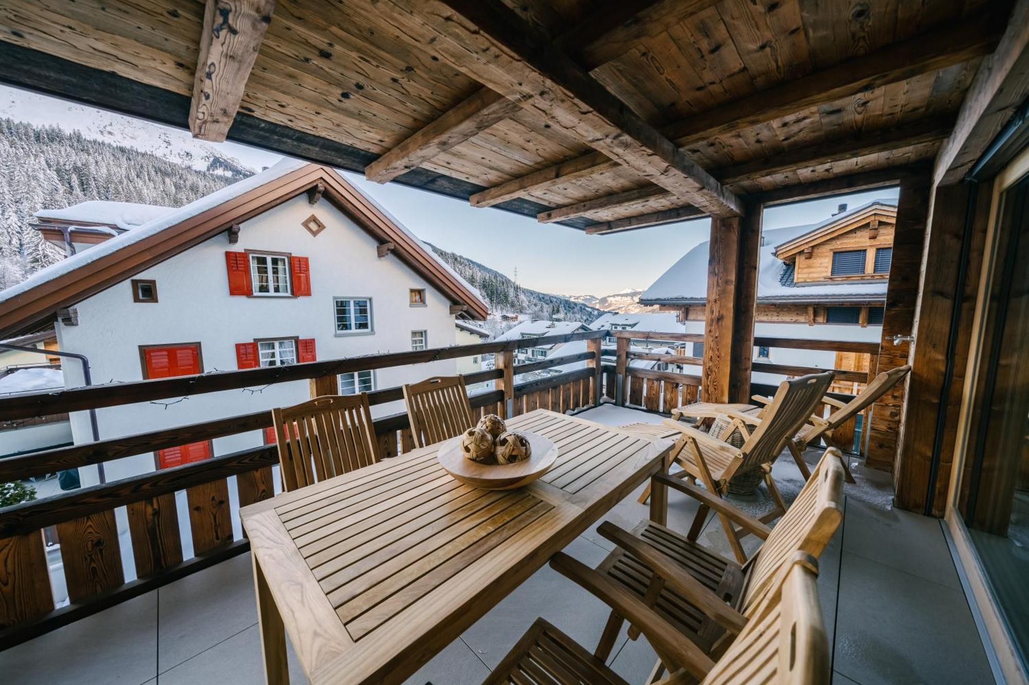 Seven Alpina Boutique Hotel Klosters-Serneus Zimmer foto